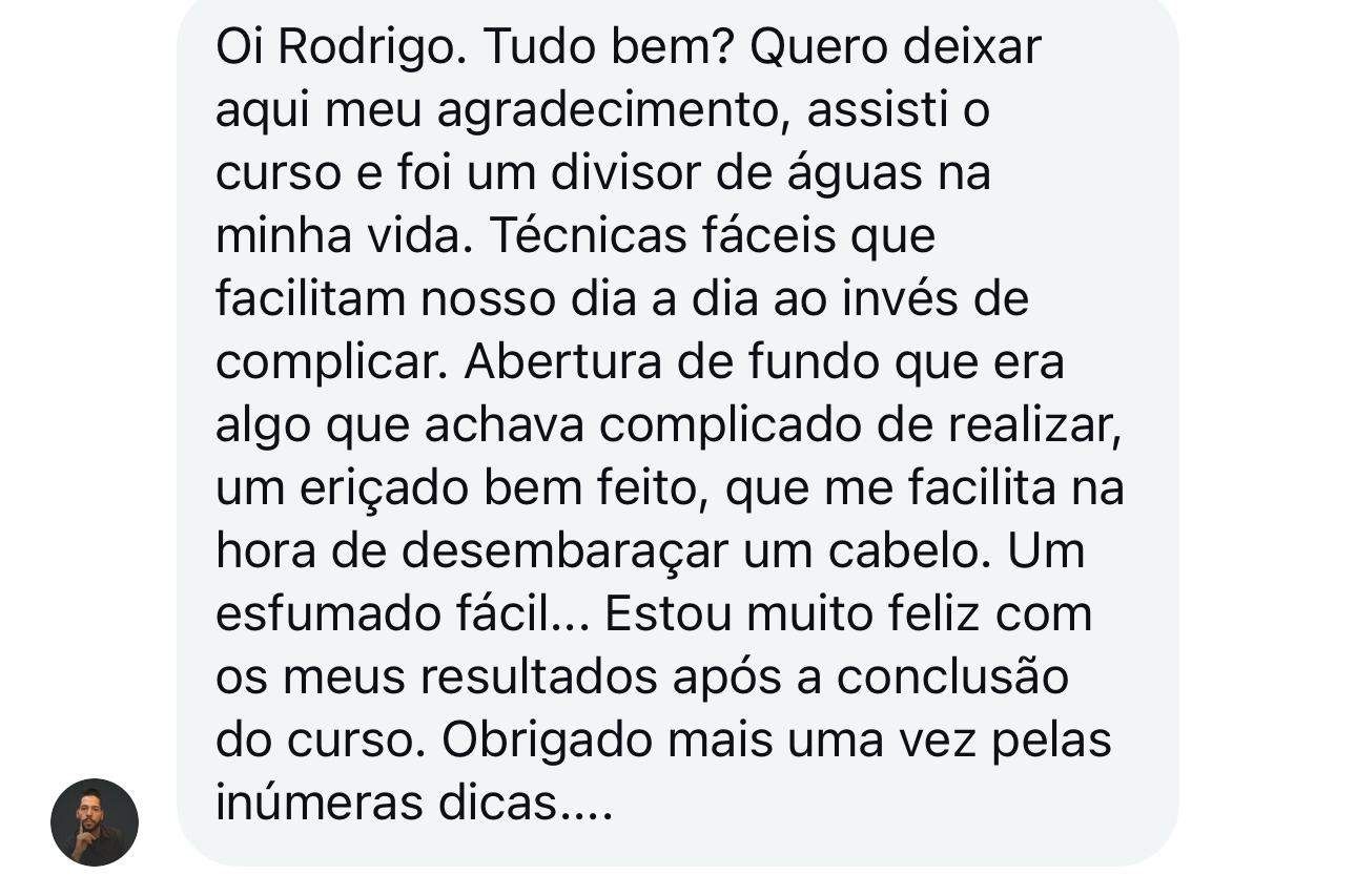 Depoimento de aluna